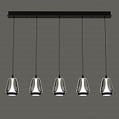 Подвесной светильник MD24001011 MD24001011-5B black/smoky 