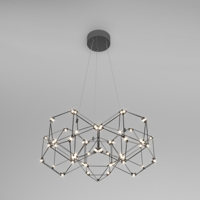 Подвесной светильник Uma 90169/5 черный жемчуг