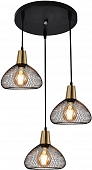 Подвесной светильник  03204-3.9-03 BK+COPPER 