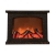 Световая фигура  ULD-L2821-005/DNC/RED BLACK FIREPLACE