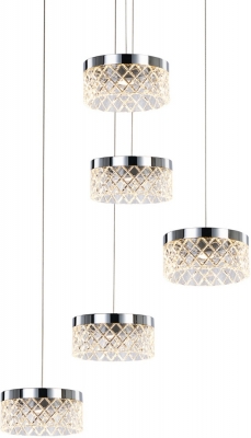Подвесной светильник Diamond cut MD21020075-5A chrome