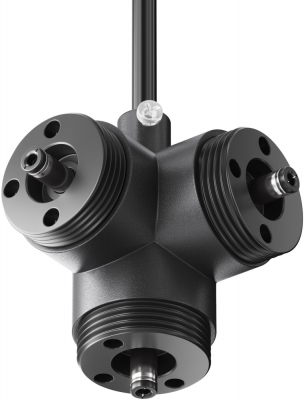 T-образный вертикальный коннектор Accessories for system Shelf CA016TC-P-B