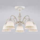 Потолочная люстра Campina 60107/5 белый с золотом 