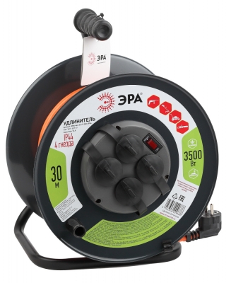 Розеточные блоки, удлинители  RMx-4es-3x1.5-30m-IP44