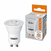 Лампочка светодиодная  WSTD-JCDR-MR11-6W4KGU10-L 