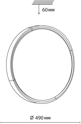 Настенно-потолочный светильник Velio 7612/EL