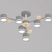 Потолочная люстра  68730-0.3-06 GX53 GREY+WOOD 