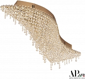 Потолочная люстра Sicilia SH507.2.80.B.Gd.3000 