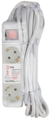 Розеточные блоки, удлинители  U-3es-5m-3x1,5