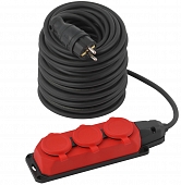 Розеточные блоки, удлинители  UK-3e-3x1,5-50m-IP44(KG) 