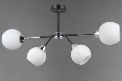 Потолочная люстра  IL0715-4CSQ-24 BK CR LIBRA