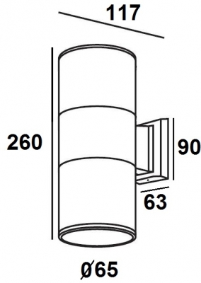 Архитектурная подсветка TUBE 78000S V