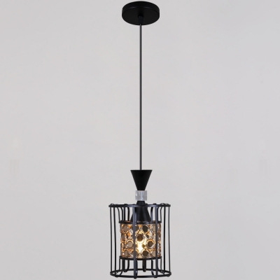 Подвесной светильник  05402-0.9-01 BK+GD