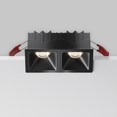Точечный светильник Alfa LED DL043-02-10W4K-SQ-B-1