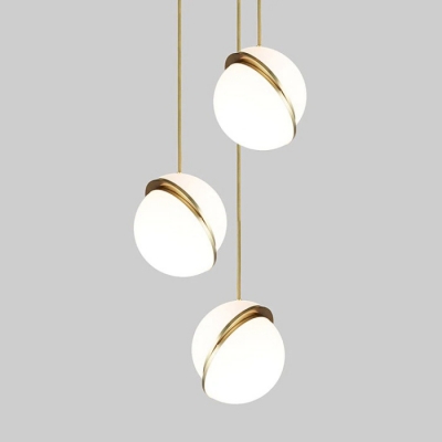 Подвесной светильник Crescent 9182P/3S brass