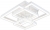 Потолочная люстра Union 10229/4LED White