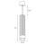 Подвесной светильник Wsl-Gu10 WSL-MR11/P16BG