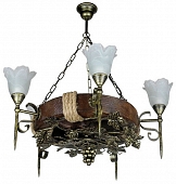 Подвесная люстра Лоза Лоза-5ПВ роса 