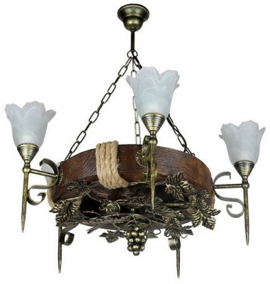 Подвесная люстра Лоза Лоза-5ПВ роса