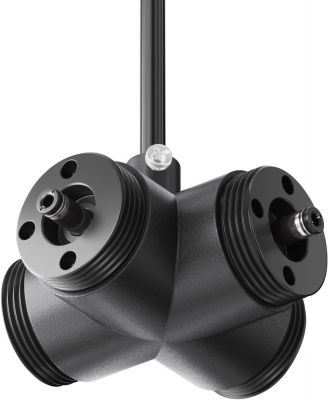 Х-образный вертикальный коннектор Accessories for system Shelf CA017TX-P-B