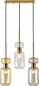 Подвесной светильник Gloss 1141/3S BG/CL/AM 