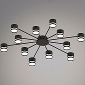 Потолочная люстра  06730-0.3-12 GX53 BK 