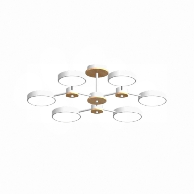 Потолочная люстра LED4U L3216-730 WH