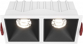 Точечный светильник Alfa LED DL043-02-10W4K-D-SQ-WB 