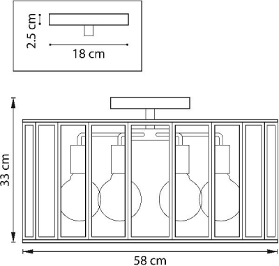 Потолочная люстра Genni 798281